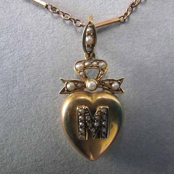 Pandora Signature Pavé Heart & Family Necklace