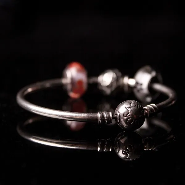 Pandora Signature Heart Clasp Bracelet