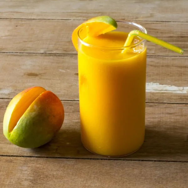 Mango Slush with Mousse
