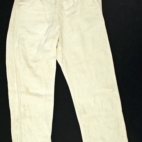Linen Blend Easy Pants